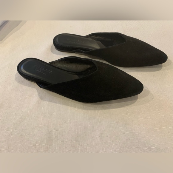 Everlane V Suede Mule in Black Size 9 - Picture 5 of 6